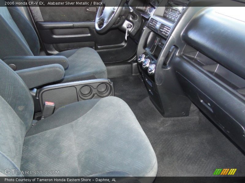 Alabaster Silver Metallic / Black 2006 Honda CR-V EX