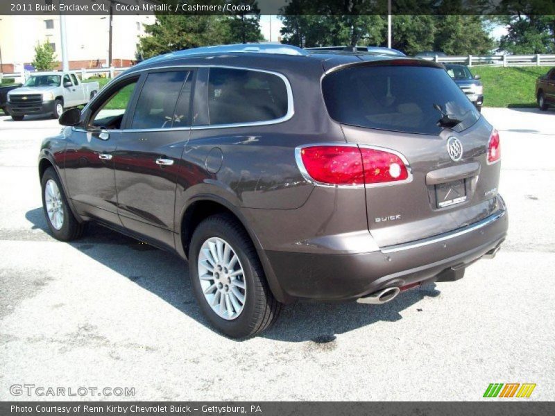 Cocoa Metallic / Cashmere/Cocoa 2011 Buick Enclave CXL