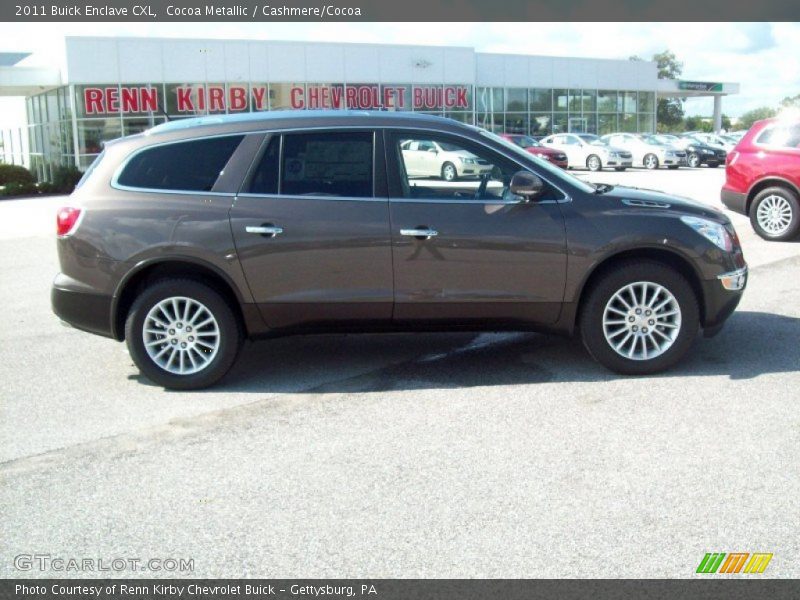 Cocoa Metallic / Cashmere/Cocoa 2011 Buick Enclave CXL
