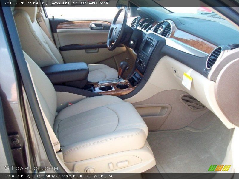 Cocoa Metallic / Cashmere/Cocoa 2011 Buick Enclave CXL