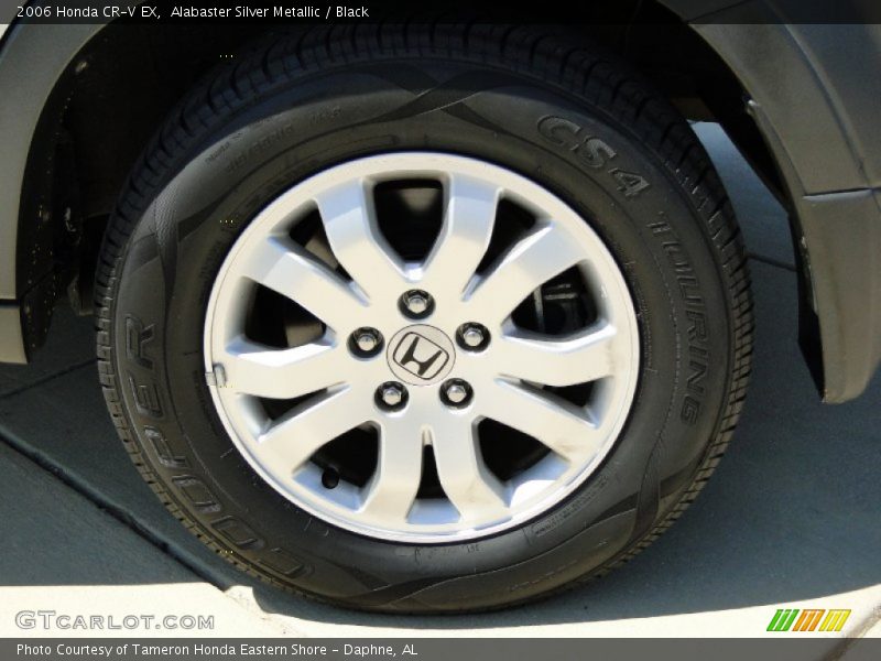 Alabaster Silver Metallic / Black 2006 Honda CR-V EX