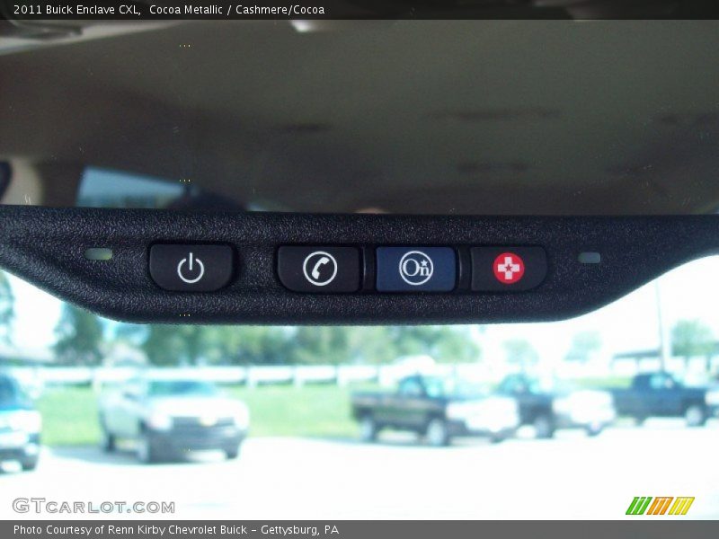 Cocoa Metallic / Cashmere/Cocoa 2011 Buick Enclave CXL