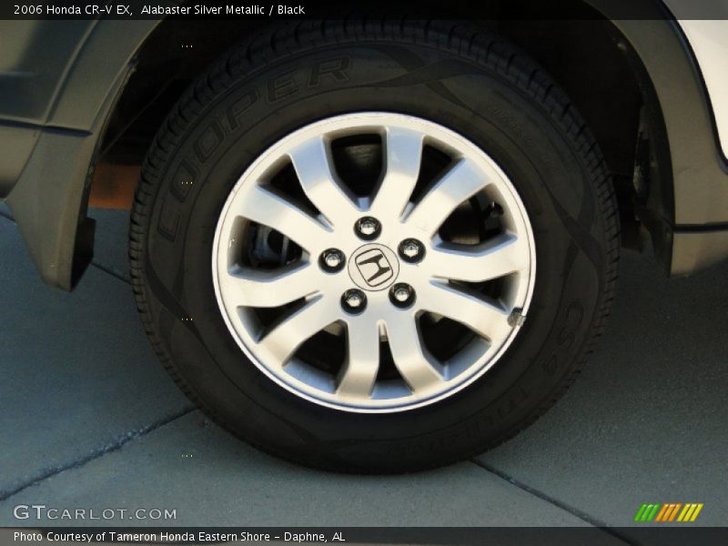 Alabaster Silver Metallic / Black 2006 Honda CR-V EX