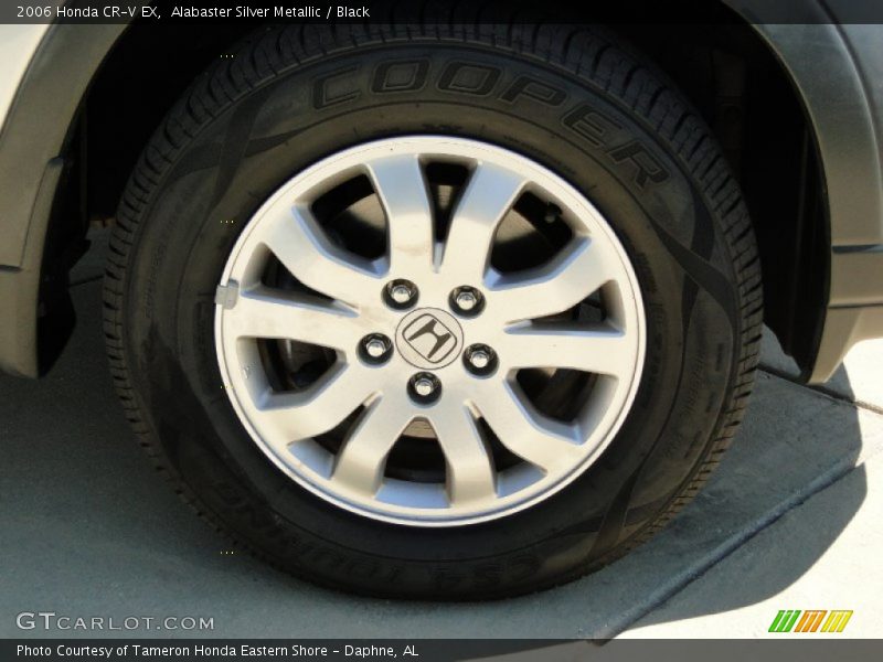 Alabaster Silver Metallic / Black 2006 Honda CR-V EX