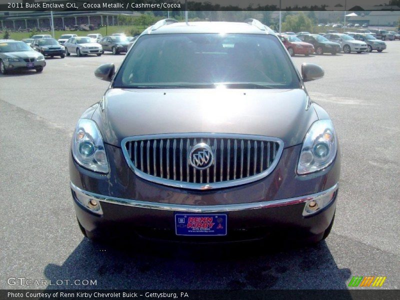 Cocoa Metallic / Cashmere/Cocoa 2011 Buick Enclave CXL