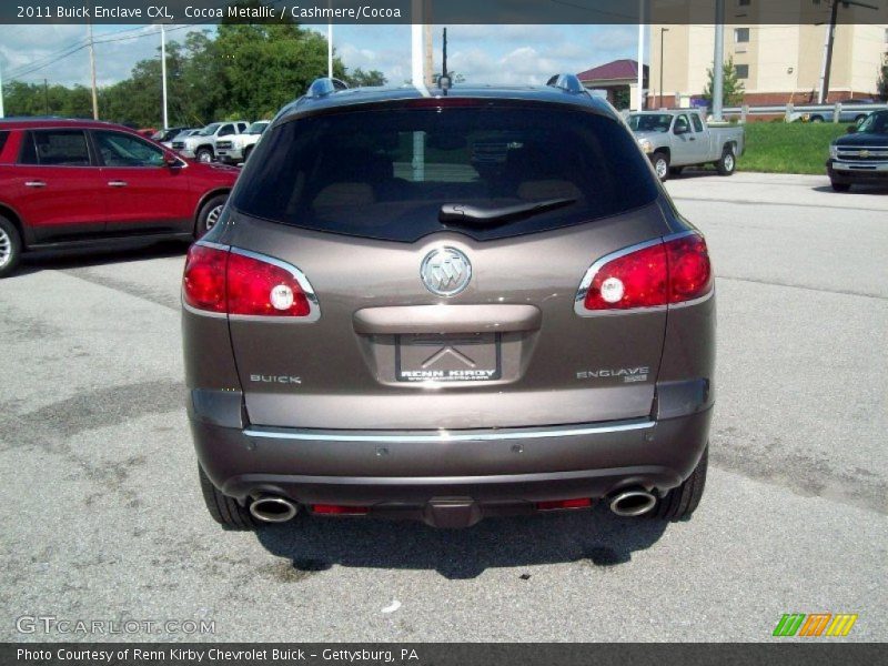 Cocoa Metallic / Cashmere/Cocoa 2011 Buick Enclave CXL