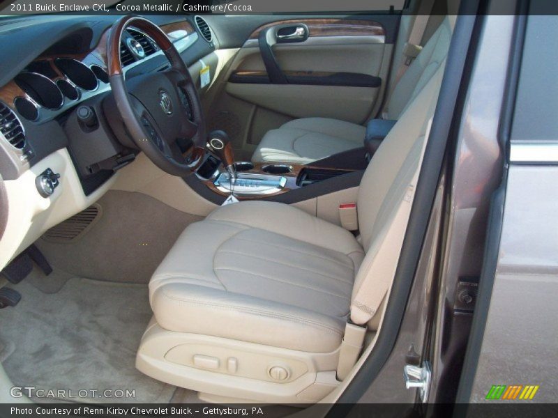 Cocoa Metallic / Cashmere/Cocoa 2011 Buick Enclave CXL