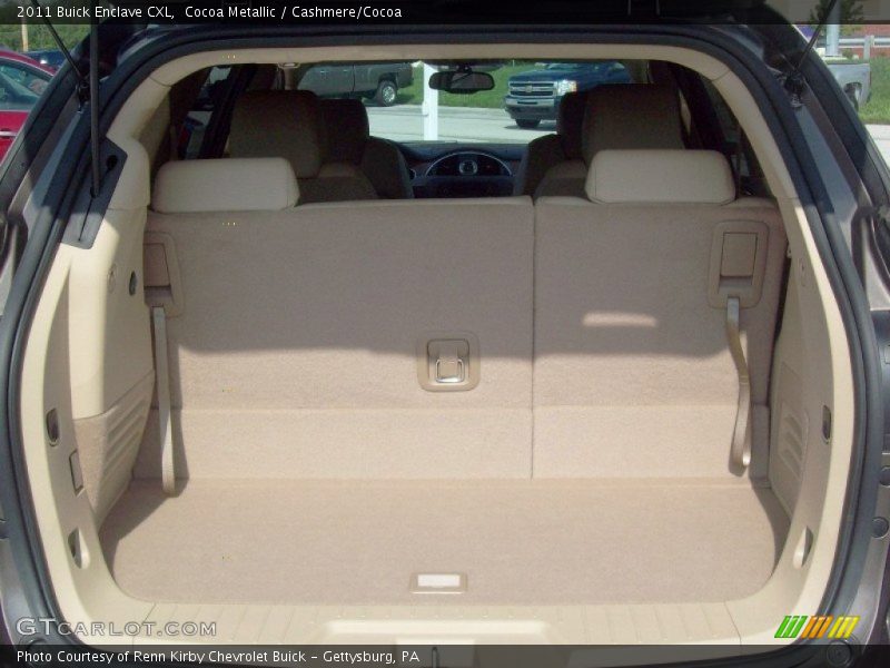 Cocoa Metallic / Cashmere/Cocoa 2011 Buick Enclave CXL