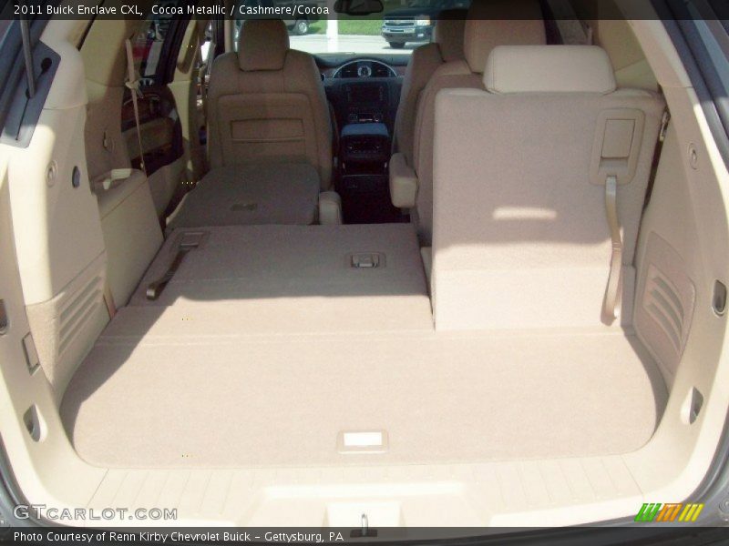 Cocoa Metallic / Cashmere/Cocoa 2011 Buick Enclave CXL