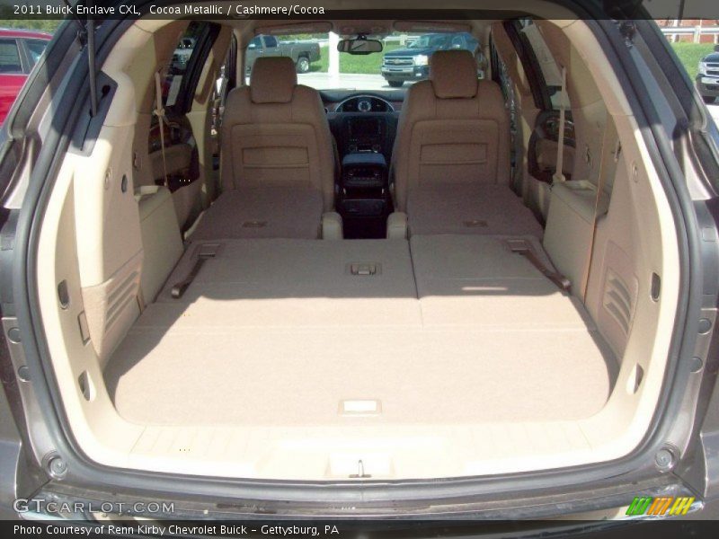 Cocoa Metallic / Cashmere/Cocoa 2011 Buick Enclave CXL