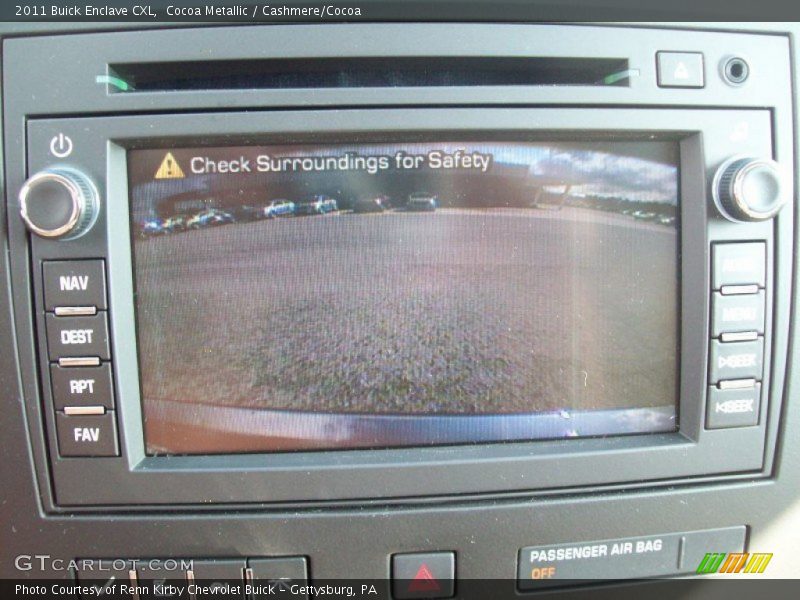 Cocoa Metallic / Cashmere/Cocoa 2011 Buick Enclave CXL