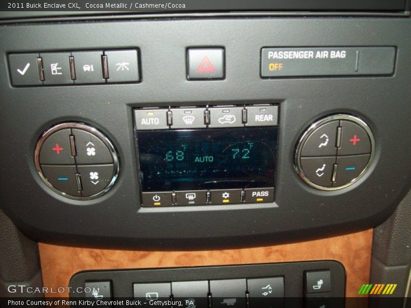 Cocoa Metallic / Cashmere/Cocoa 2011 Buick Enclave CXL