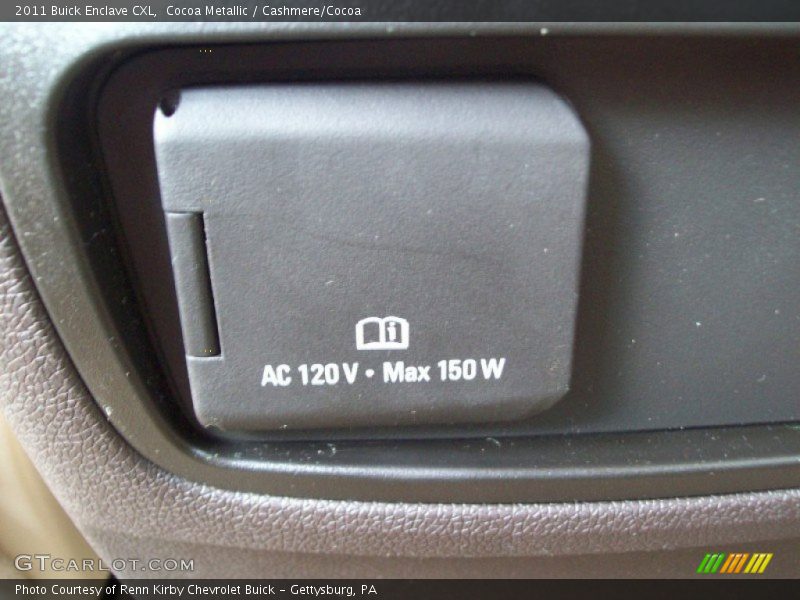 Cocoa Metallic / Cashmere/Cocoa 2011 Buick Enclave CXL