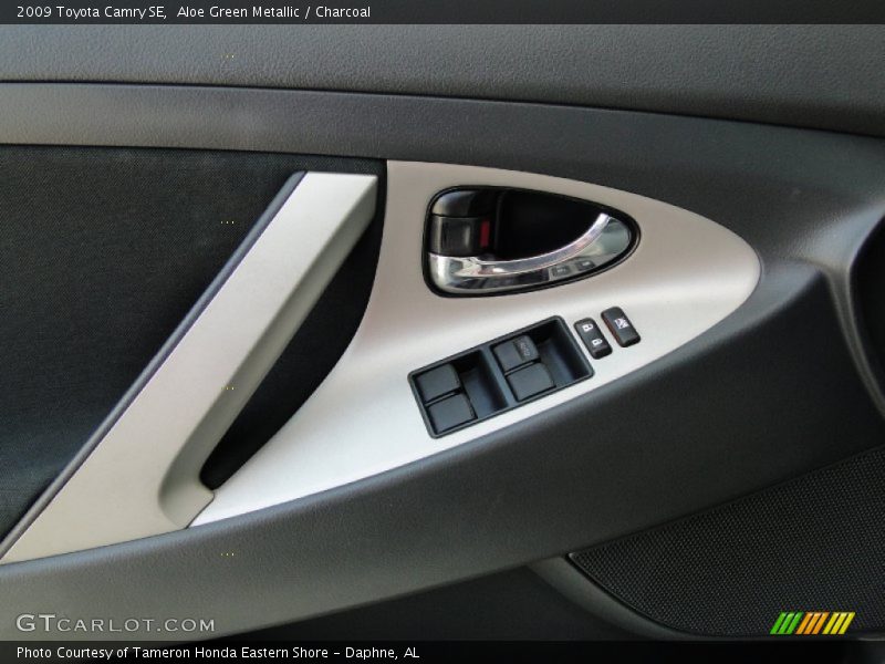 Aloe Green Metallic / Charcoal 2009 Toyota Camry SE