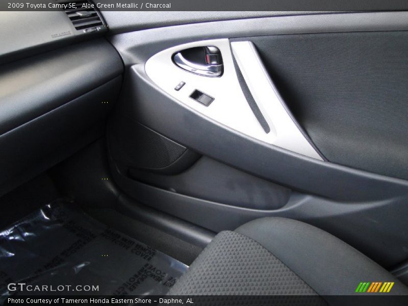 Aloe Green Metallic / Charcoal 2009 Toyota Camry SE