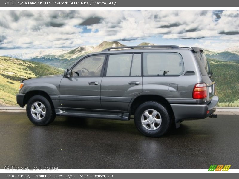  2002 Land Cruiser  Riverock Green Mica