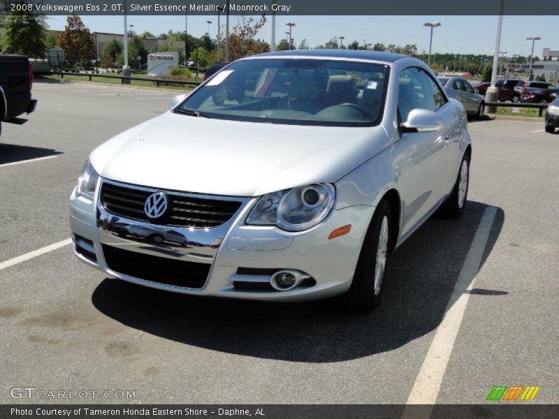 Silver Essence Metallic / Moonrock Gray 2008 Volkswagen Eos 2.0T