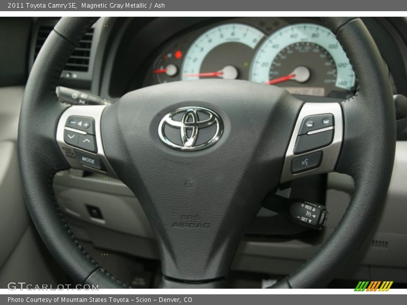 Magnetic Gray Metallic / Ash 2011 Toyota Camry SE