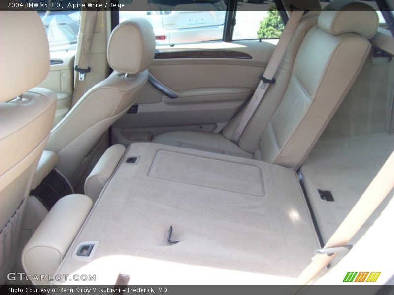 Alpine White / Beige 2004 BMW X5 3.0i