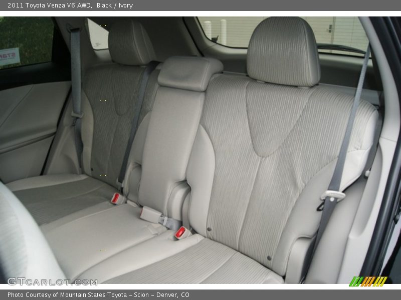 Black / Ivory 2011 Toyota Venza V6 AWD