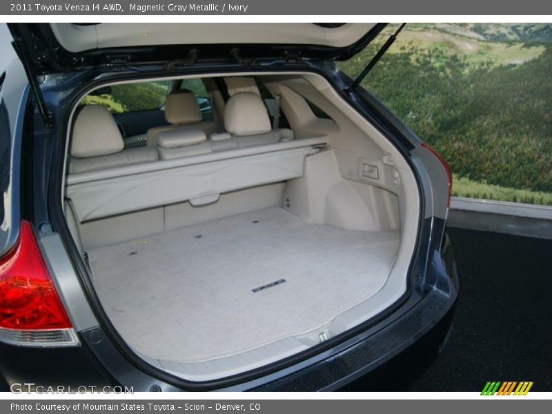 Magnetic Gray Metallic / Ivory 2011 Toyota Venza I4 AWD
