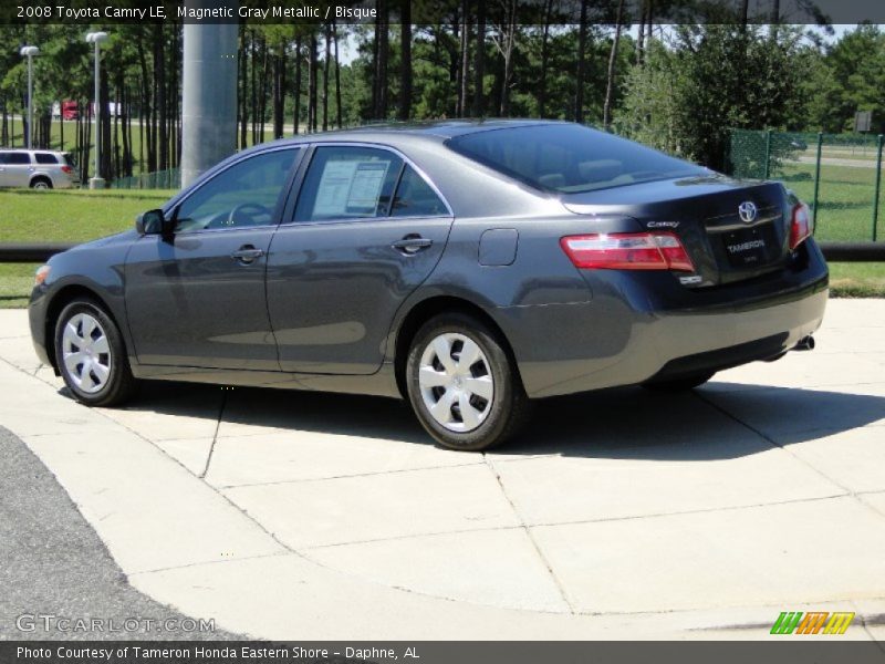 Magnetic Gray Metallic / Bisque 2008 Toyota Camry LE