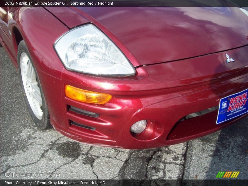 Saronno Red / Midnight 2003 Mitsubishi Eclipse Spyder GT