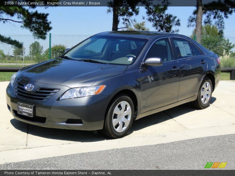 Magnetic Gray Metallic / Bisque 2008 Toyota Camry LE