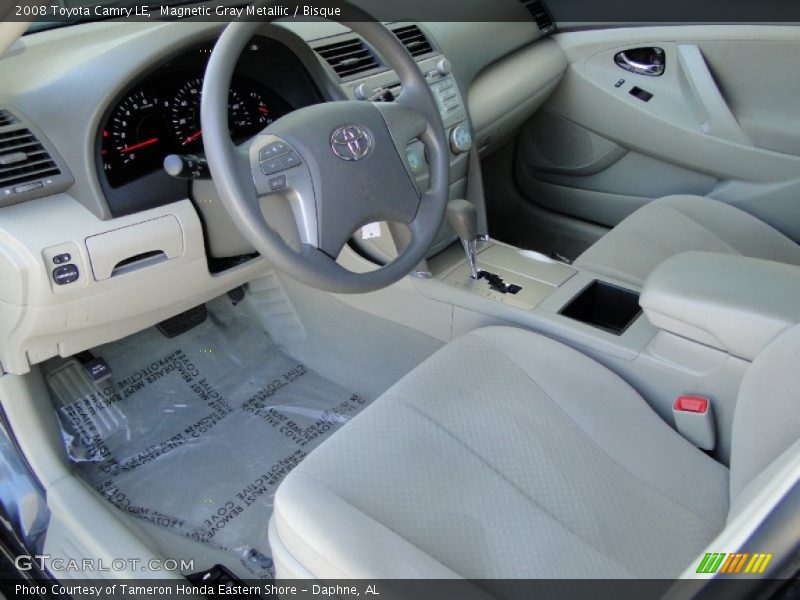 Magnetic Gray Metallic / Bisque 2008 Toyota Camry LE