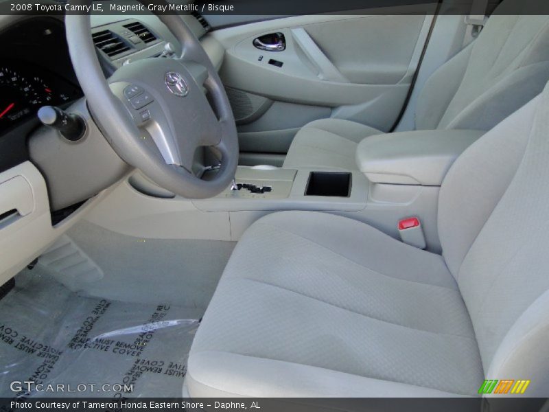 Magnetic Gray Metallic / Bisque 2008 Toyota Camry LE