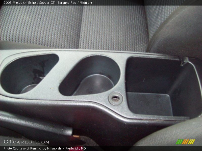 Saronno Red / Midnight 2003 Mitsubishi Eclipse Spyder GT