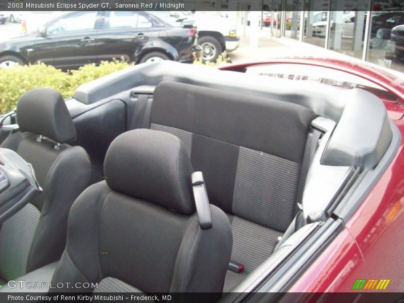 Saronno Red / Midnight 2003 Mitsubishi Eclipse Spyder GT