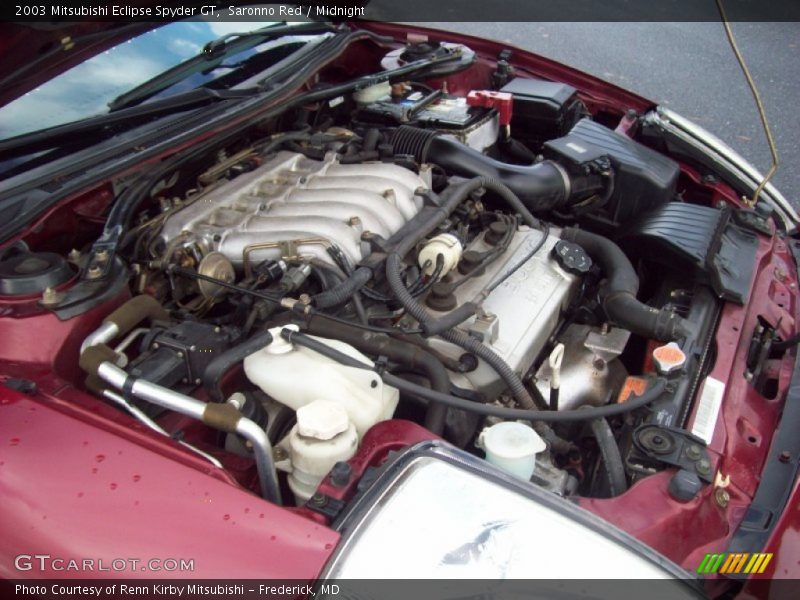  2003 Eclipse Spyder GT Engine - 3.0 Liter SOHC 24-Valve V6