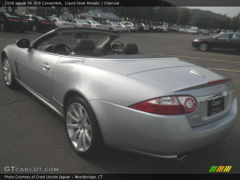  2008 XK XK8 Convertible Liquid Silver Metallic