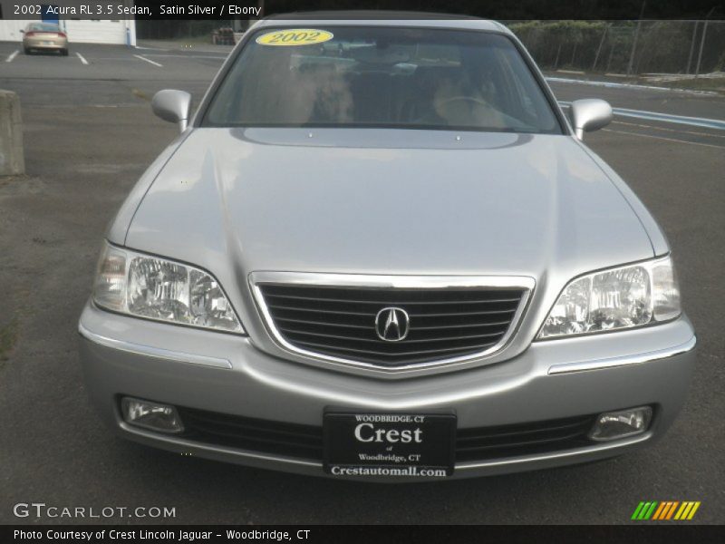Satin Silver / Ebony 2002 Acura RL 3.5 Sedan