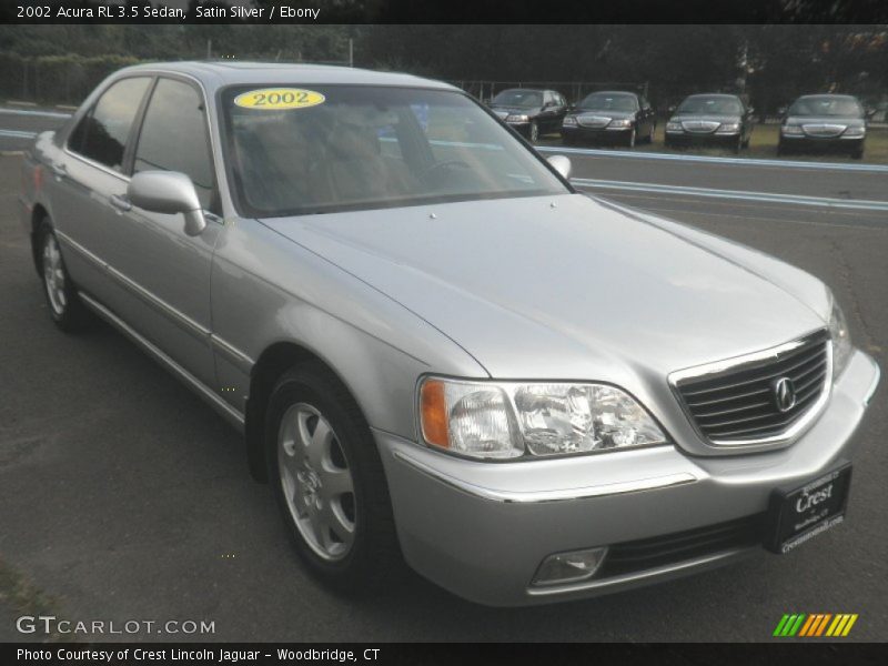 Satin Silver / Ebony 2002 Acura RL 3.5 Sedan