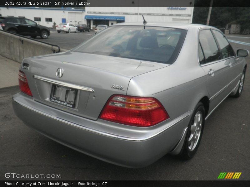 Satin Silver / Ebony 2002 Acura RL 3.5 Sedan