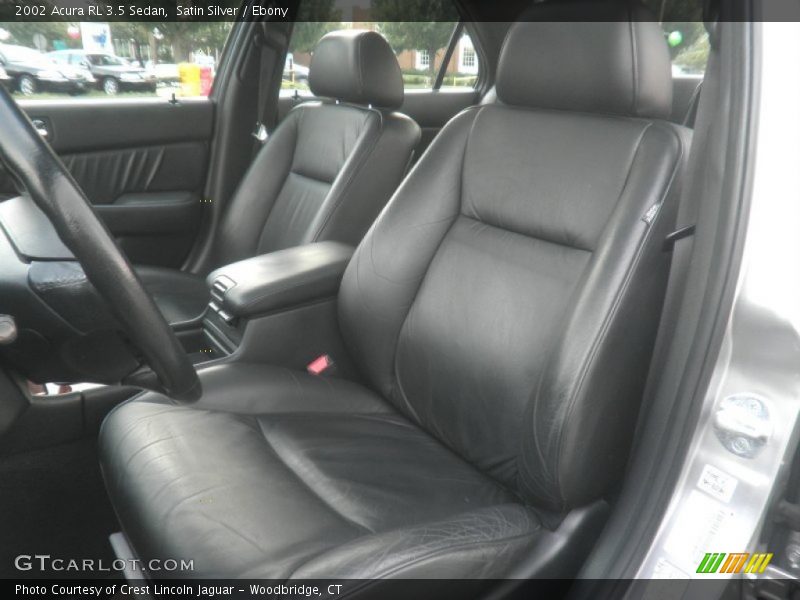  2002 RL 3.5 Sedan Ebony Interior