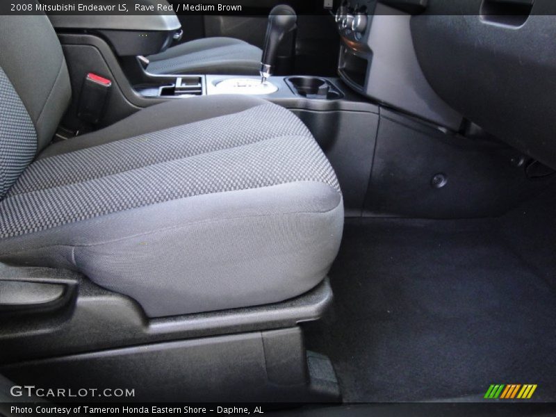 Rave Red / Medium Brown 2008 Mitsubishi Endeavor LS