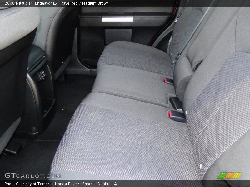 Rave Red / Medium Brown 2008 Mitsubishi Endeavor LS