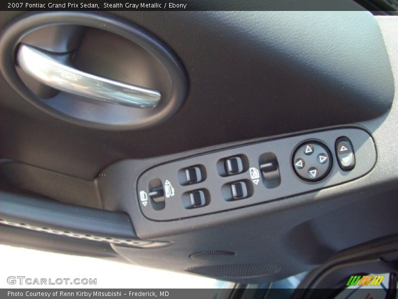 Stealth Gray Metallic / Ebony 2007 Pontiac Grand Prix Sedan