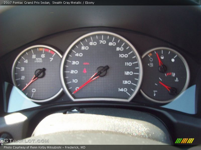 Stealth Gray Metallic / Ebony 2007 Pontiac Grand Prix Sedan
