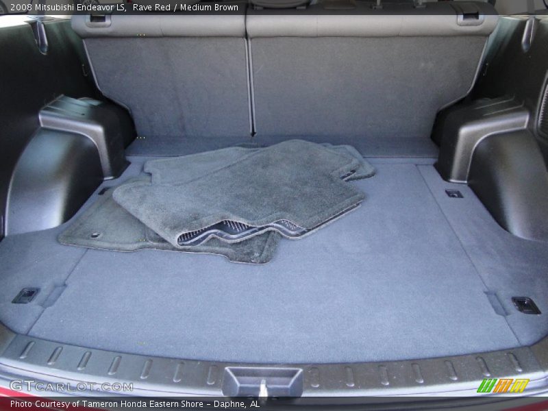 Rave Red / Medium Brown 2008 Mitsubishi Endeavor LS