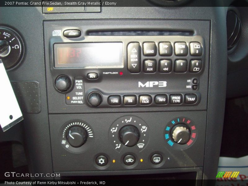 Stealth Gray Metallic / Ebony 2007 Pontiac Grand Prix Sedan