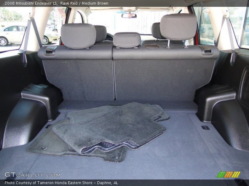 Rave Red / Medium Brown 2008 Mitsubishi Endeavor LS