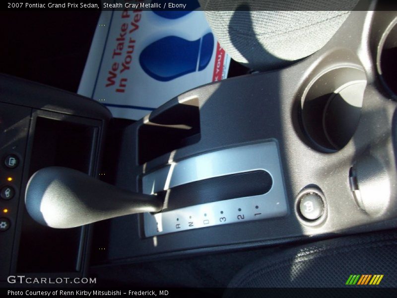 Stealth Gray Metallic / Ebony 2007 Pontiac Grand Prix Sedan