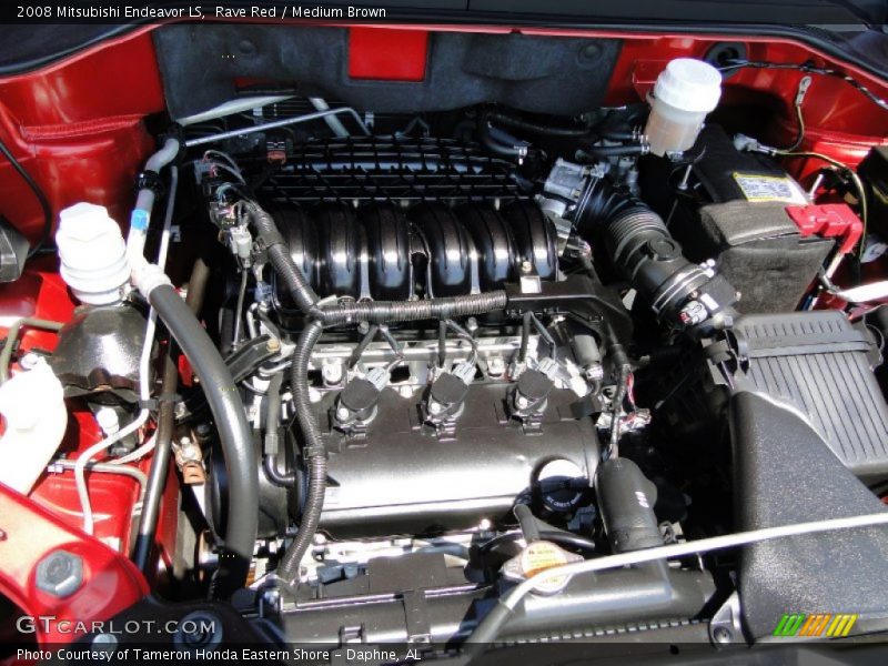  2008 Endeavor LS Engine - 3.8 Liter SOHC 24-Valve MIVEC V6