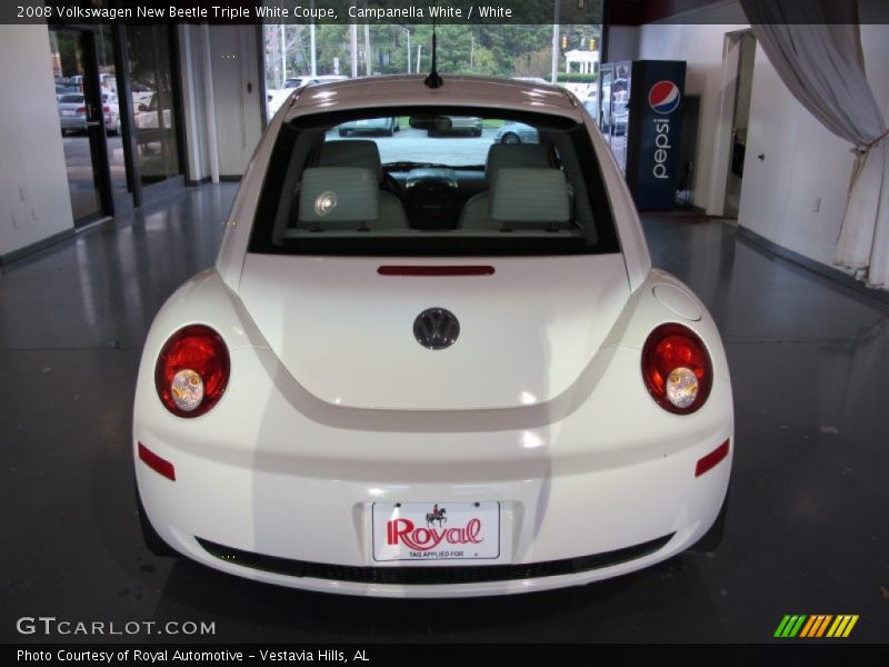 Campanella White / White 2008 Volkswagen New Beetle Triple White Coupe