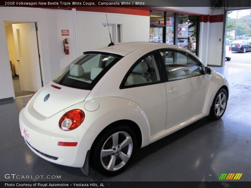 Campanella White / White 2008 Volkswagen New Beetle Triple White Coupe