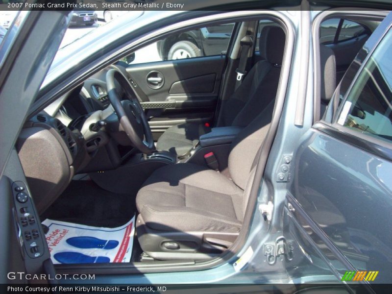 Stealth Gray Metallic / Ebony 2007 Pontiac Grand Prix Sedan